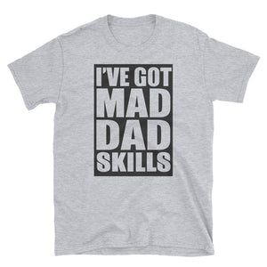 Mad Dad Skills - Black on White