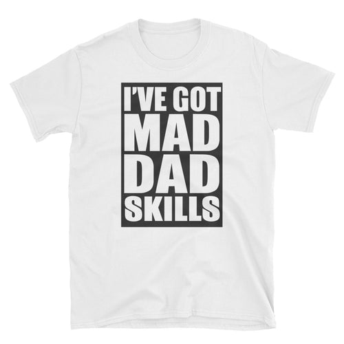 Mad Dad Skills - Black on White